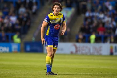 Rob Mulhern #19 of Warrington Wolves during the game