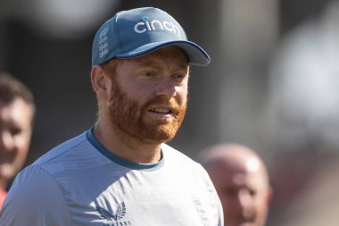 Jonny Bairstow of England during the warm up