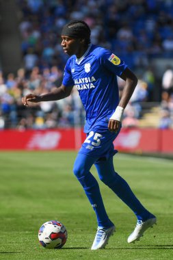 Jaden Philogene-Bidace #25 of Cardiff City  in action during the game 