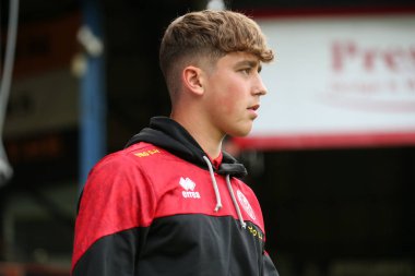 Oliver Arblaster #30 of Sheffield United arriving at the stadium