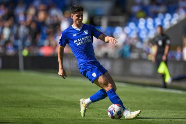 Callum O'Dowda #11 of Cardiff City  in action during the game 