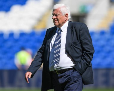 Preston North End owner Peter Ridsdale pre match