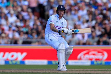 Ben Stokes batting for England