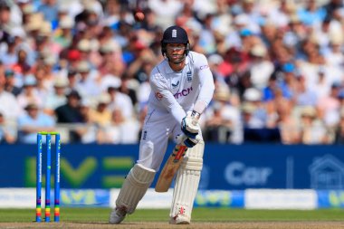 Ben Foakes batting for England