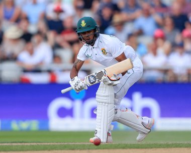 Keegan Petersen batting for South Africa 