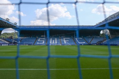General view inside of Hillsborough Stadium, home of Sheffield Wednesday
