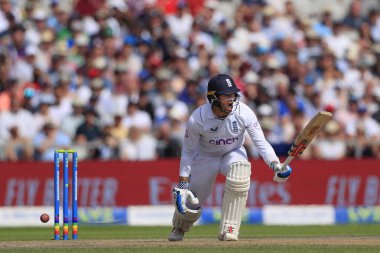 Ben Foakes of England in action during the 2nd Test