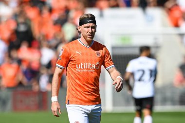 Josh Bowler #11 of Blackpool during the game