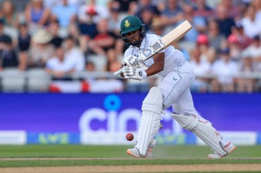 Keegan Petersen batting for South Africa 