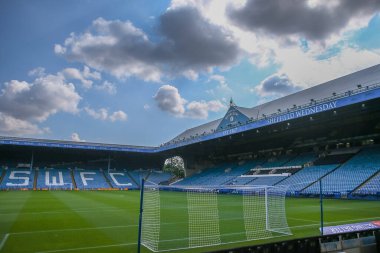 General view inside of Hillsborough Stadium, home of Sheffield Wednesday