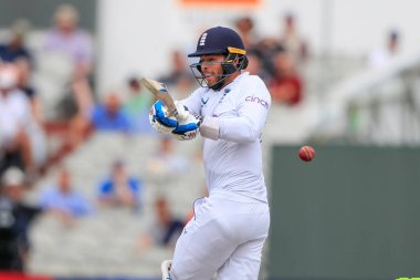 Ben Foakes of England in batting action during the 2nd Test