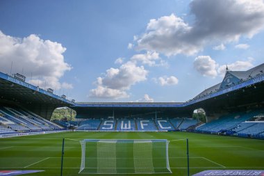 General view inside of Hillsborough Stadium, home of Sheffield Wednesday