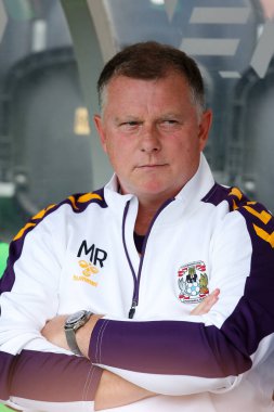 Mark Robins manager of Coventry City