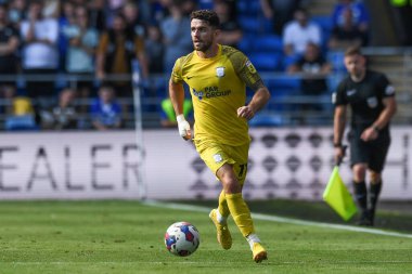 Robbie Brady (11) of Preston North End in action during the game 