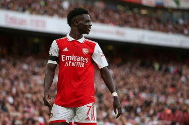 Bukayo Saka #7 of Arsenal 