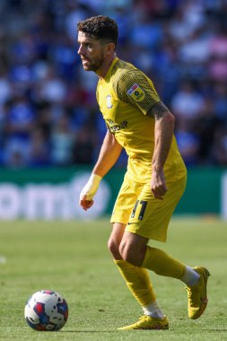 Robbie Brady (11) of Preston North End in action during the game 