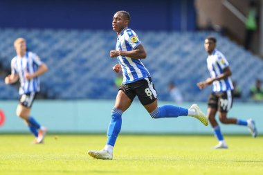 Dennis Adeniran #8 of Sheffield Wednesday during the game