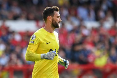 Hugo Lloris #1 of Tottenham Hotspur during the game