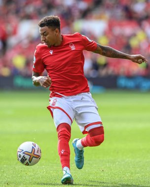Jesse Lingard #11 of Nottingham Forest during the game
