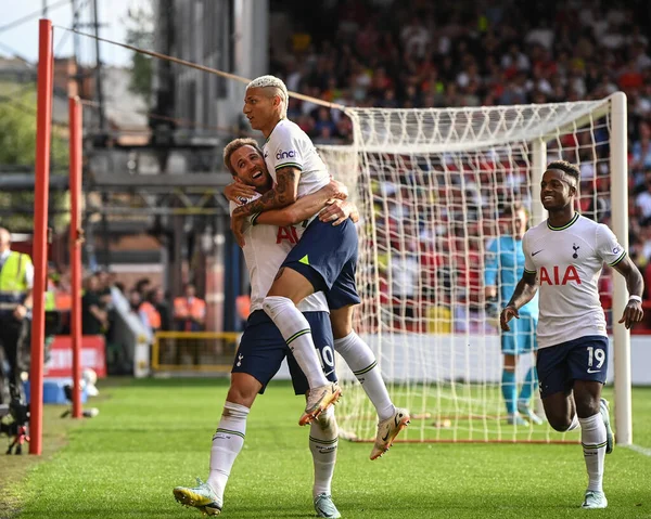 Harry Kane Tottenham Hotspur Celebrates His Goal Make — 스톡 사진