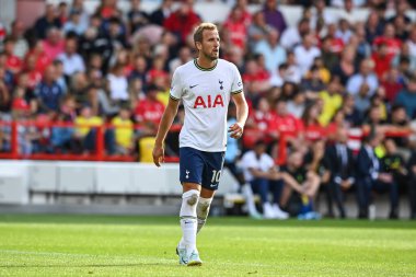 Harry Kane #10 of Tottenham Hotspur during the game