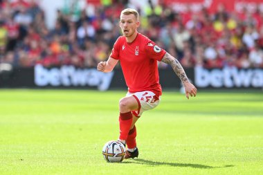 Lewis O'Brien #14 of Nottingham Forest in action during the game