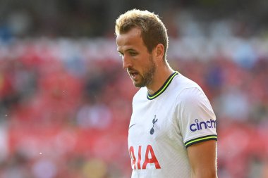 Harry Kane #10 of Tottenham Hotspur during the game