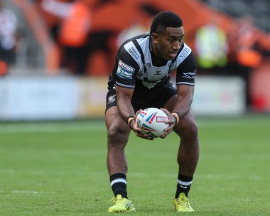 Mitieli Vulikijapani #25 of Hull FC in action during the game 