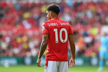 Morgan Gibbs-White #10 of Nottingham Forest during the game