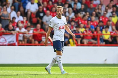 Harry Kane #10 of Tottenham Hotspur during the game