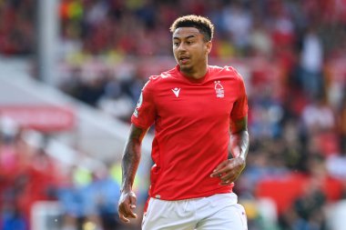 Jesse Lingard #11 of Nottingham Forest during the game
