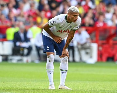 Richarlison #9 of Tottenham Hotspur during the game