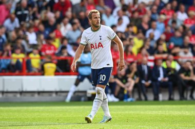 Harry Kane #10 of Tottenham Hotspur during the game