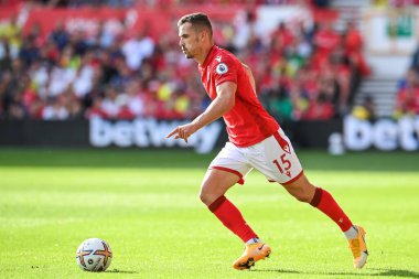 Harry Toffolo #15 of Nottingham Forest in action during the game