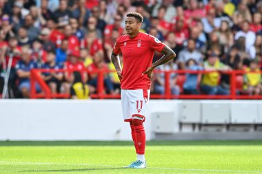 Jesse Lingard #11 of Nottingham Forest during the game