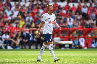 Harry Kane #10 of Tottenham Hotspur during the game