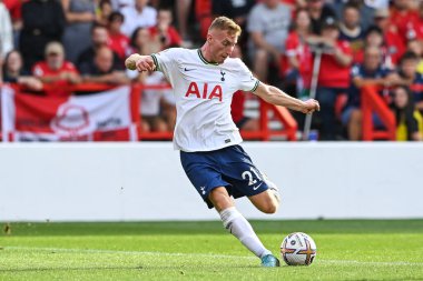 Dejan Kulusevski #21 of Tottenham Hotspur in action during the game