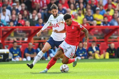 Morgan Gibbs-White #10 of Nottingham Forest in action during the game
