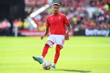 Jesse Lingard #11 of Nottingham Forest in action during the game