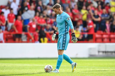 Dean Henderson #1 of Nottingham Forest during the game