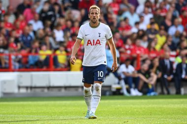 Harry Kane #10 of Tottenham Hotspur during the game