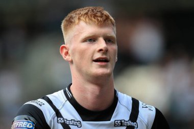 Harvey Barron #32 of Hull FC during the game 