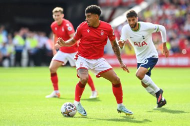 Morgan Gibbs-White #10 of Nottingham Forest in action during the game