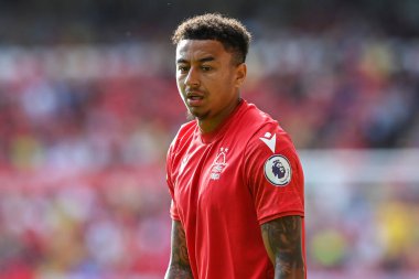 Jesse Lingard #11 of Nottingham Forest during the game