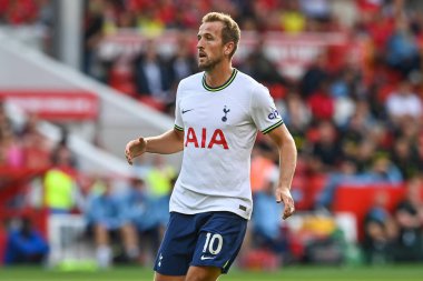Harry Kane #10 of Tottenham Hotspur during the game