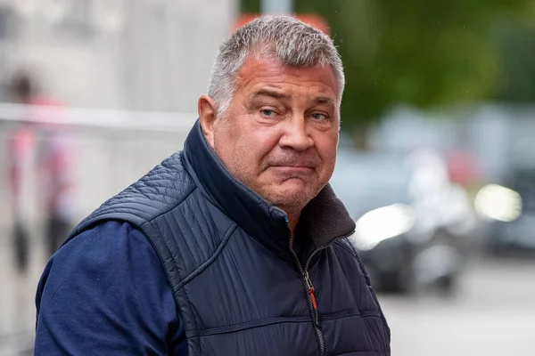 Shaun Wane English National Rugby League Coach Arrives Sewell Group — Stockfoto