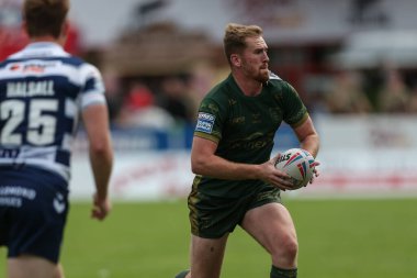 Rowan Milnes #21 of Hull KR in action during the game 