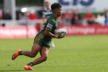 Phoenix Laulu-Togaga'e #29 of Hull KR in action during the game 