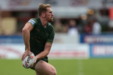 Rowan Milnes #21 of Hull KR in action during the game 