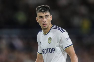 Marc Roca #8 of Leeds United during the Premier League match Leeds United vs Everton at Elland Road in Leeds, UK, 30th August 2022